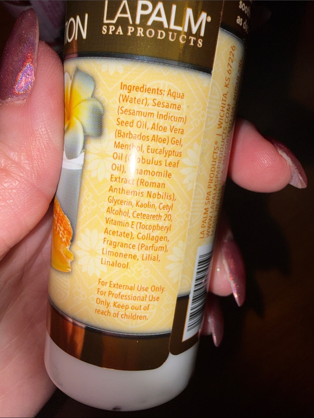 Collagen Massage Lotion - White (Soothing Honey Pearl) - Picture 7 of 8
